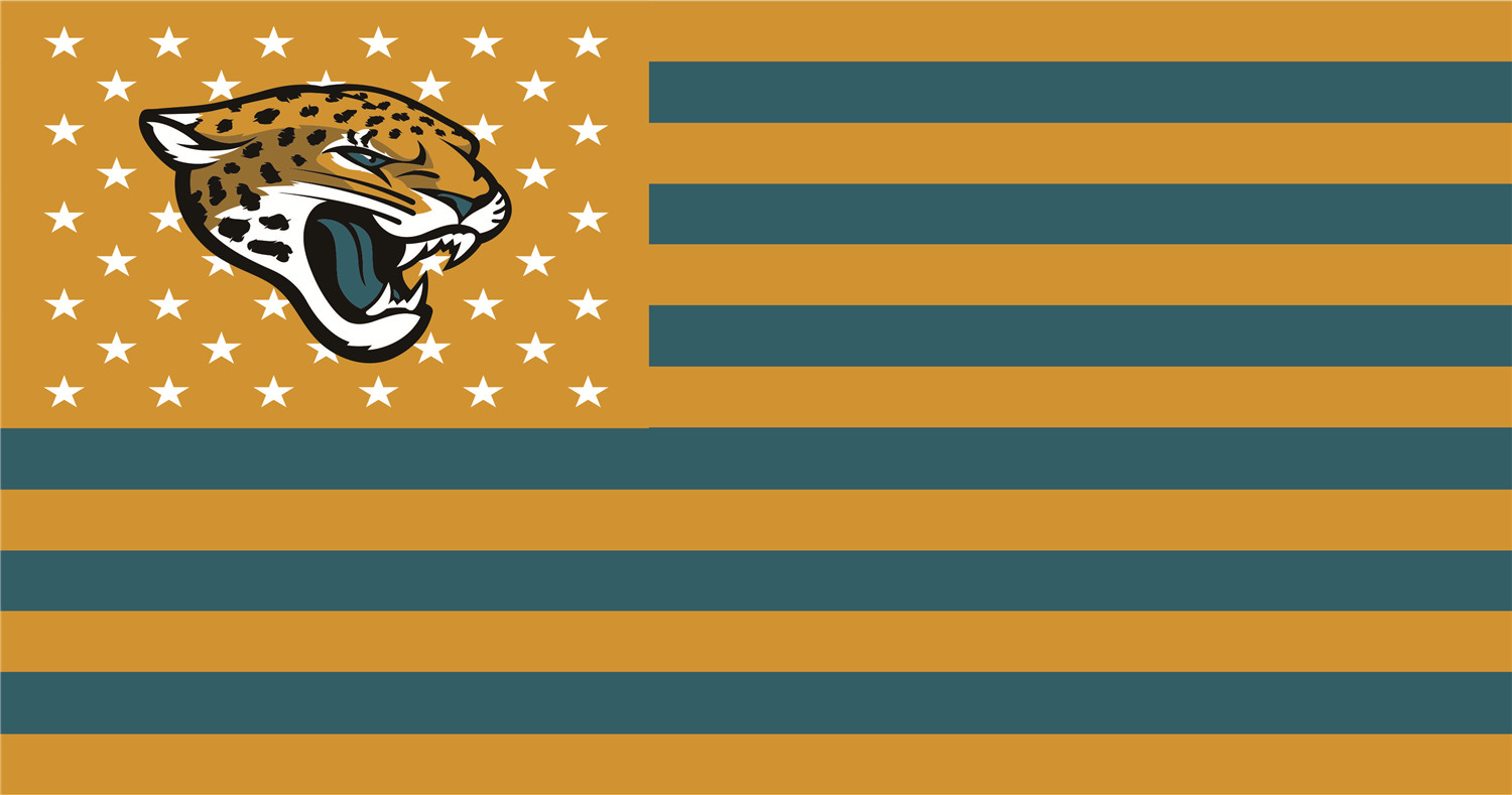 Jacksonville Jaguars Flags iron on transfers